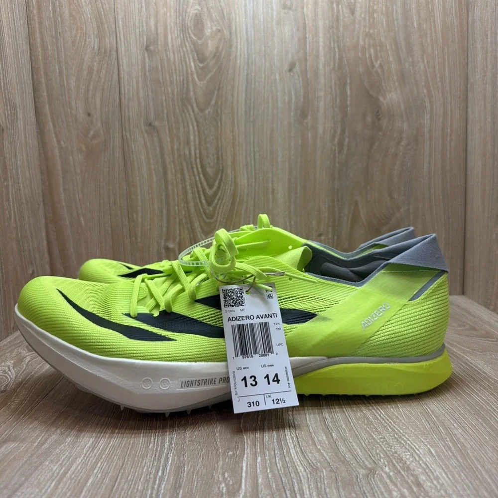 Adidas Adizero Avanti Lucid Lemon Running Track & Field Spikes Men's 13 IG1989